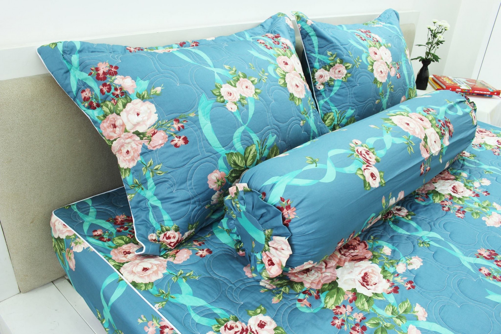 Chần gòn chăn ga gối 2